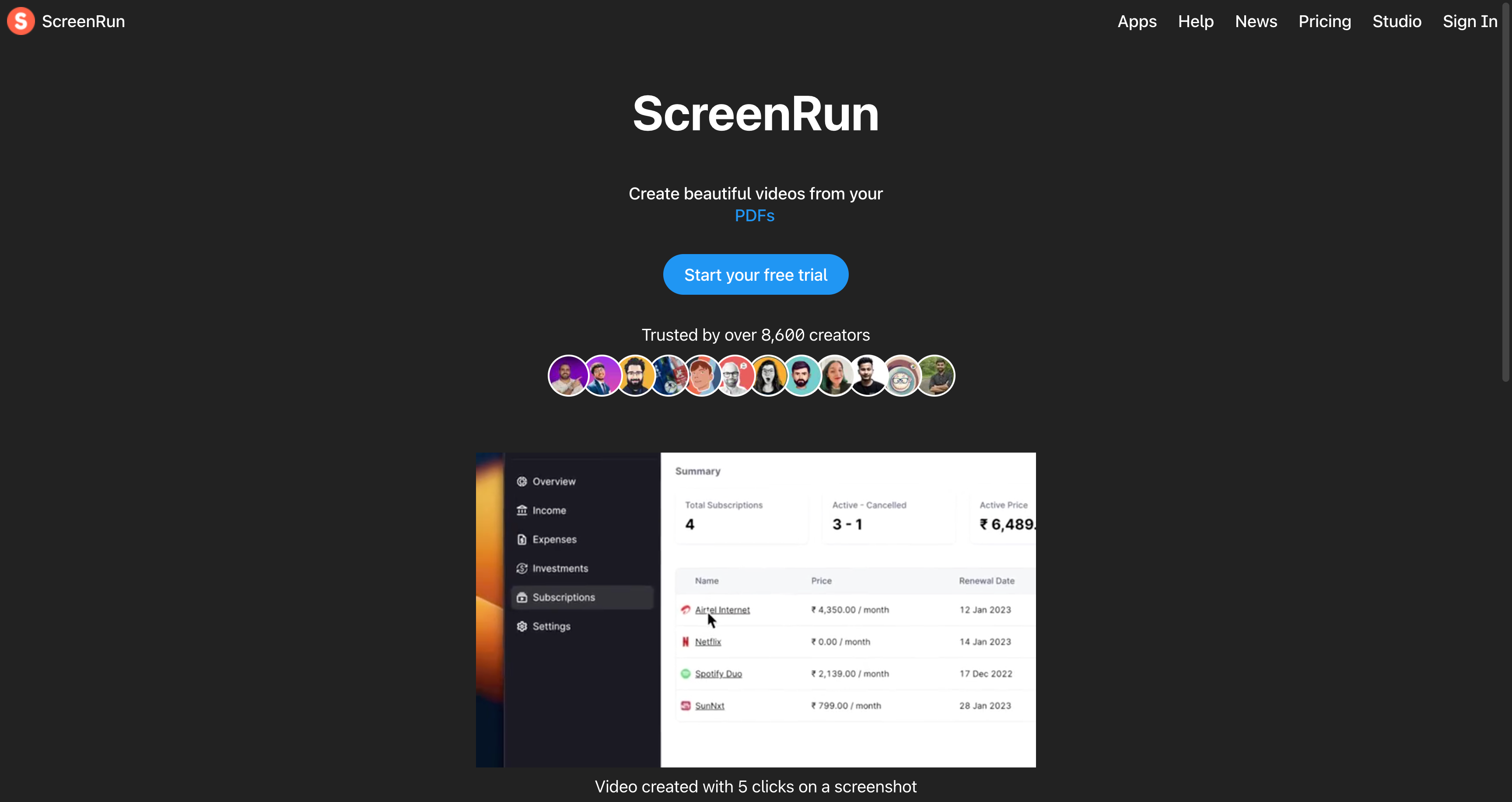 Slider image